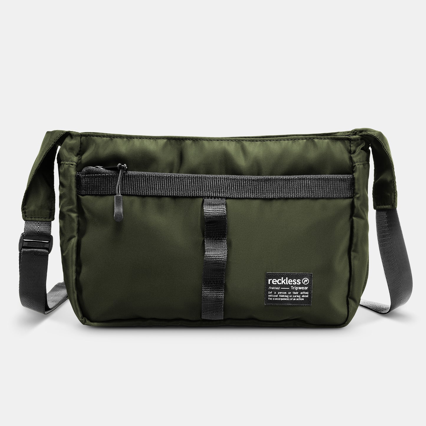 Nylon Messenger Bag